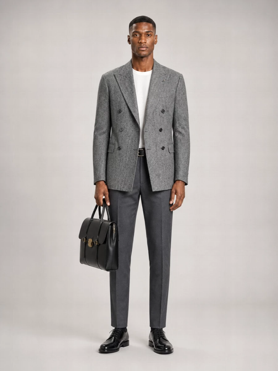 Tagliatore cashmere-blend double-breasted blazer