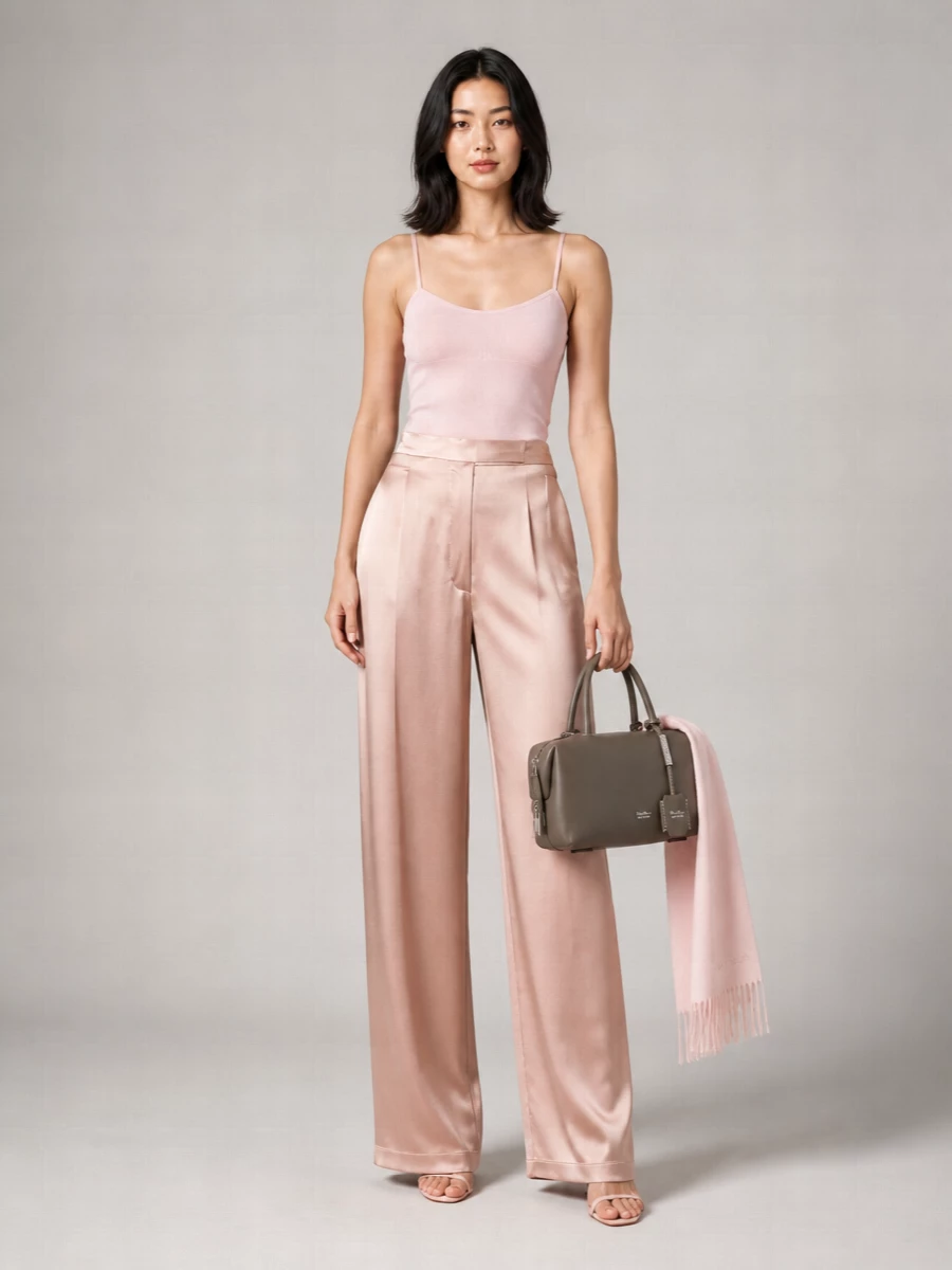 Max Mara Sweetheart Neckline Thin Strap Top