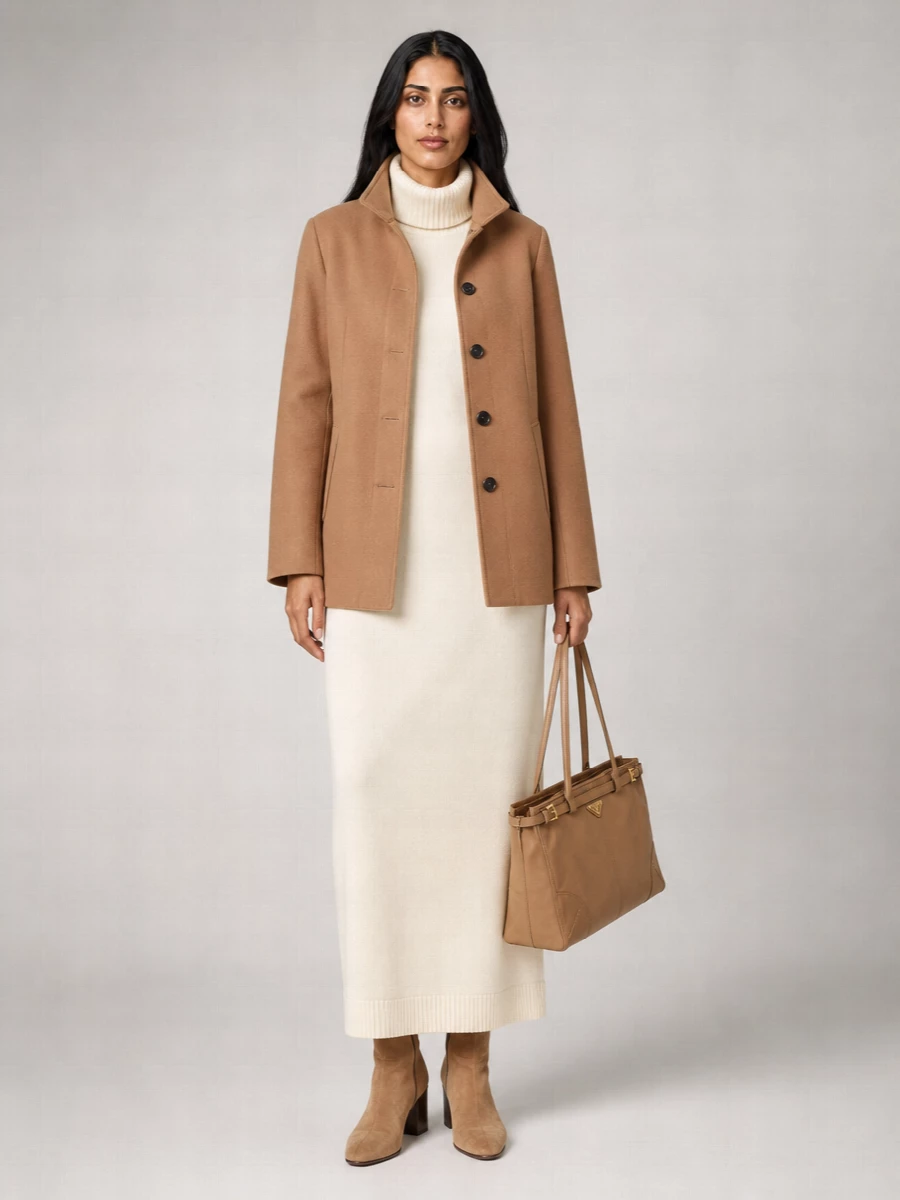 Prada Bonnie Large Leather Tote Bag