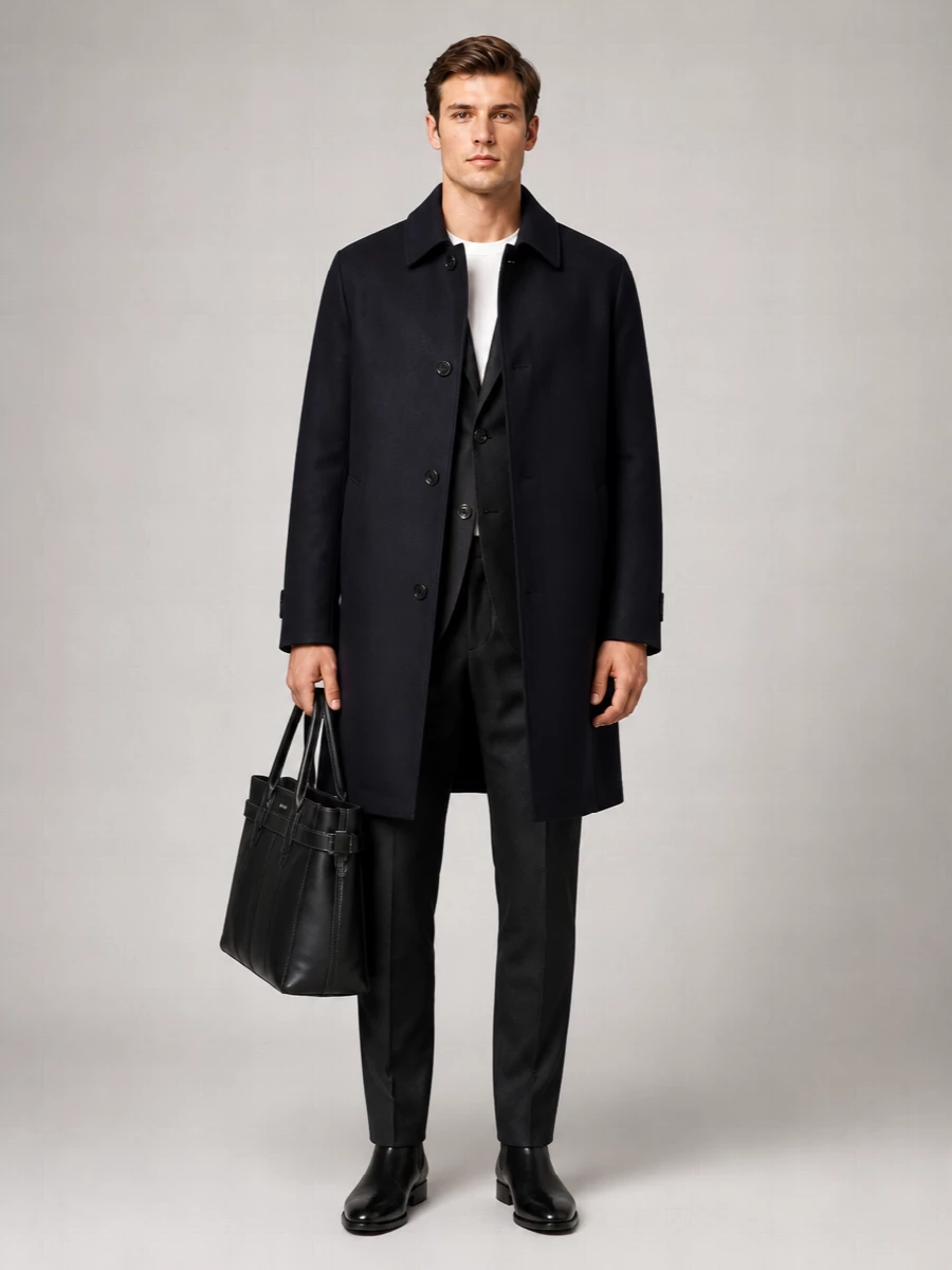 Lardini Cashmere Blend Coat