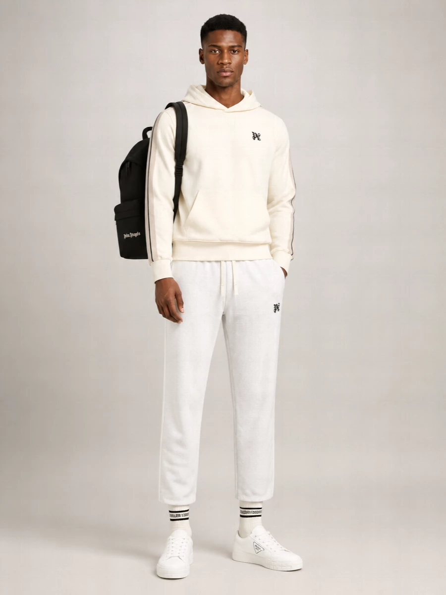 Palm Angels Regular-Fit Straight-Leg Trousers