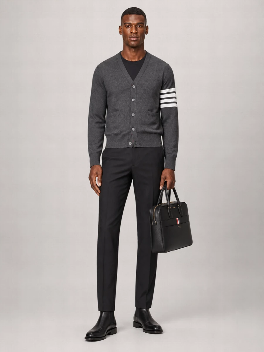 Thom Browne Wool Cardigan Jacket