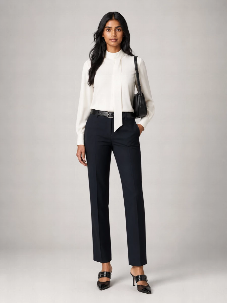 Alexander Mcqueen Wool Straight-Leg Trousers
