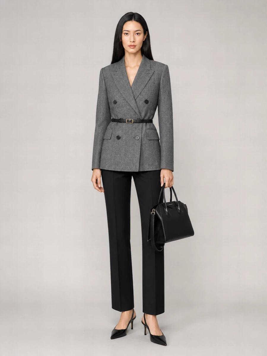 Givenchy Embroidered Wool Blazer