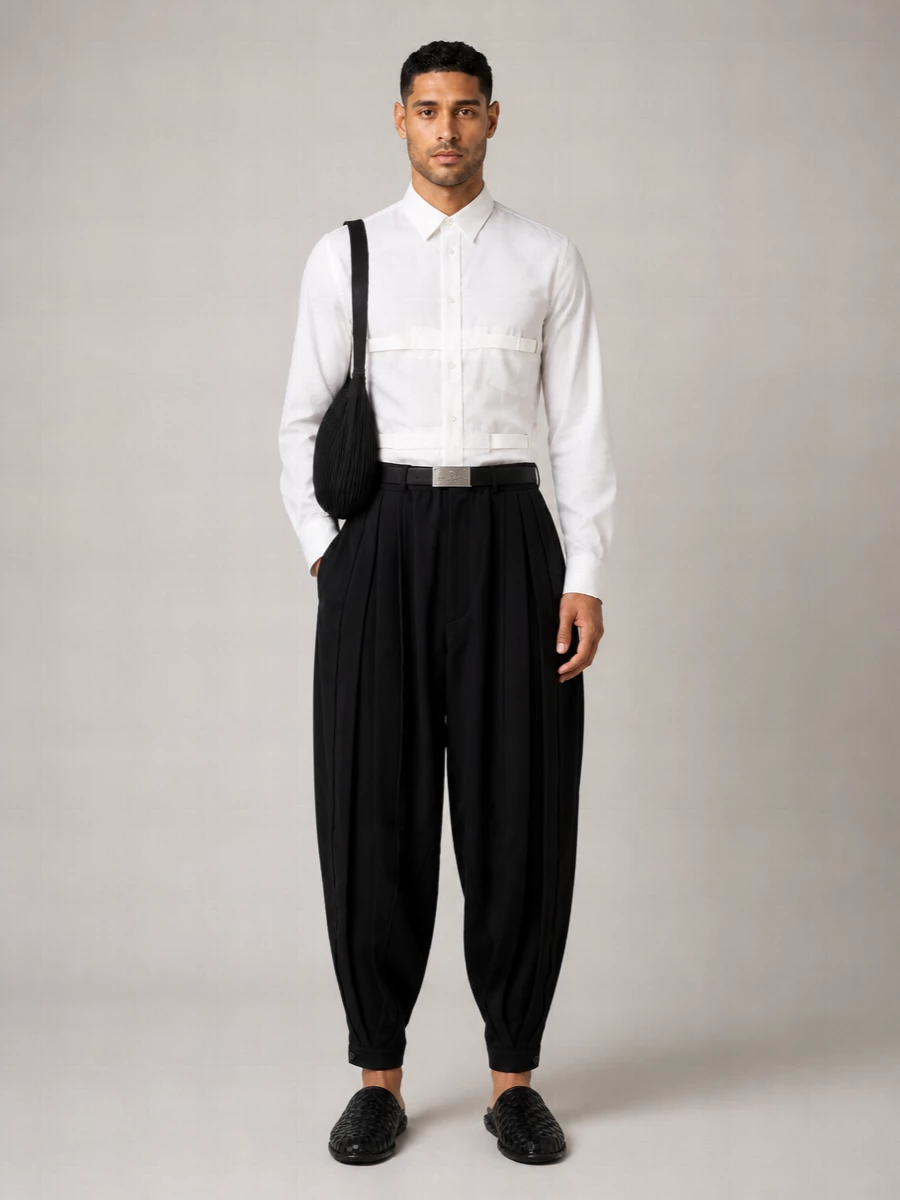 Comme Des Garçons Cotton Long-Sleeve Shirt