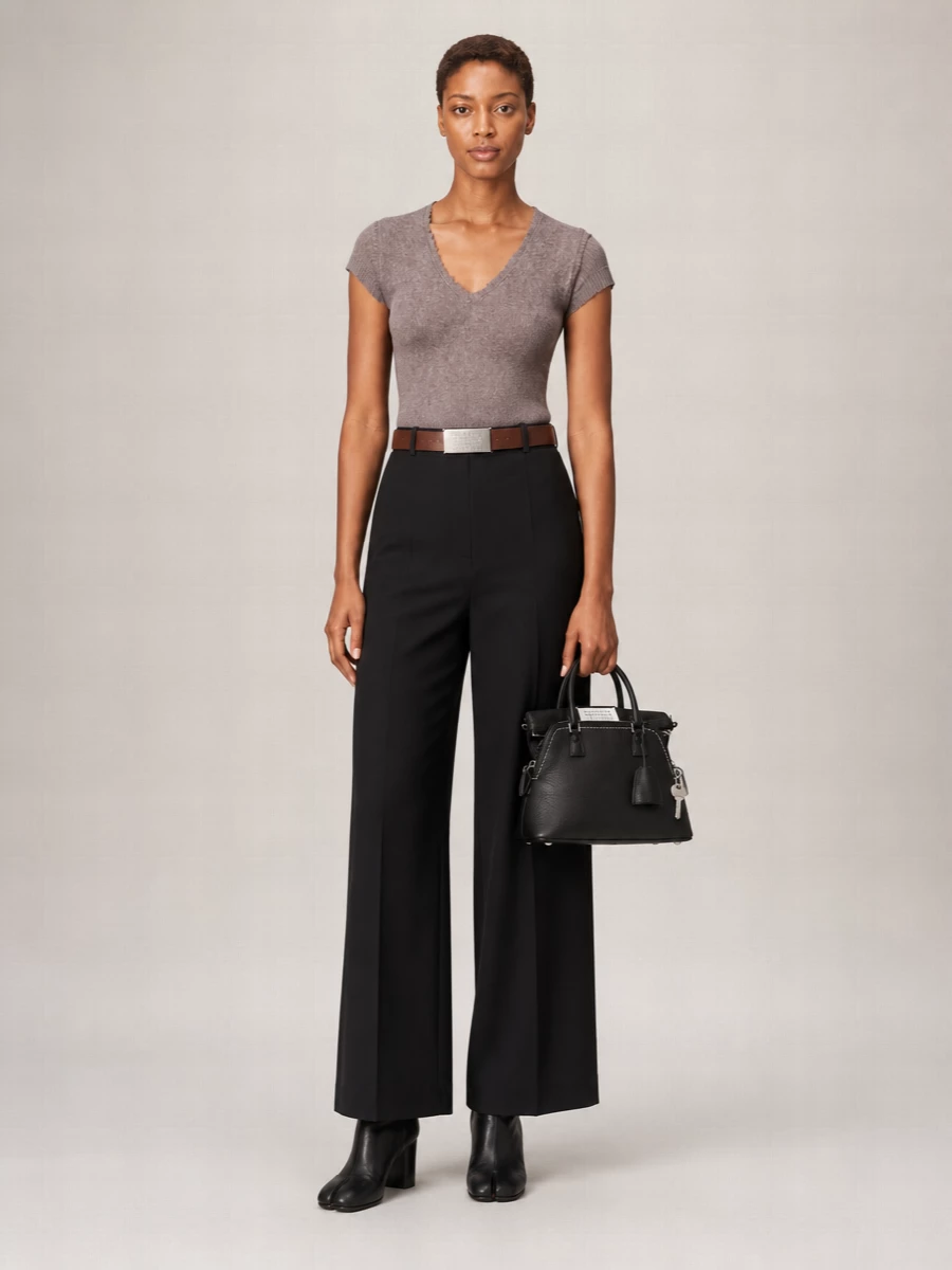 Maison Margiela Ankle Boots With Round Heel And Split Toe