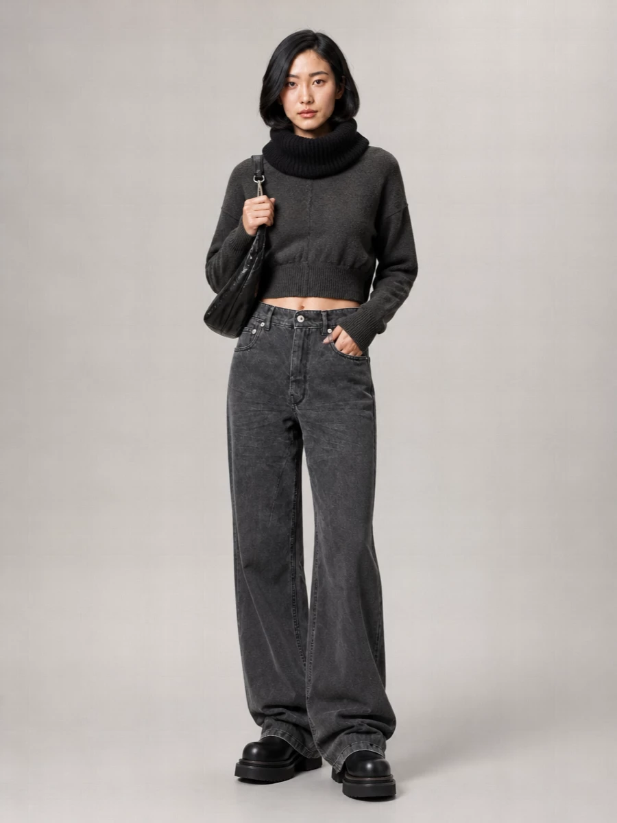Rick Owens denim straight-leg jeans
