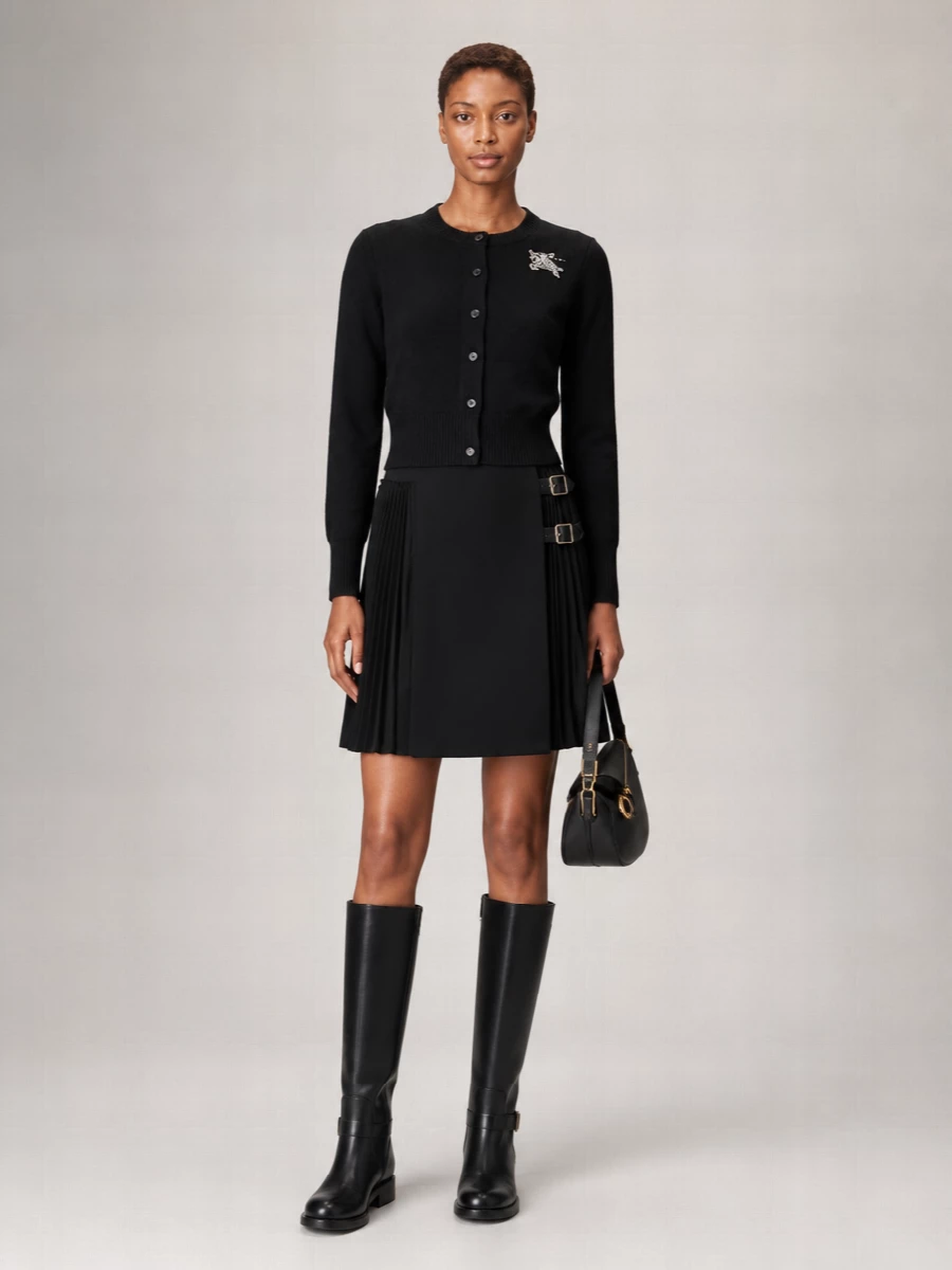 Burberry Small Leather Shoulder Bag
