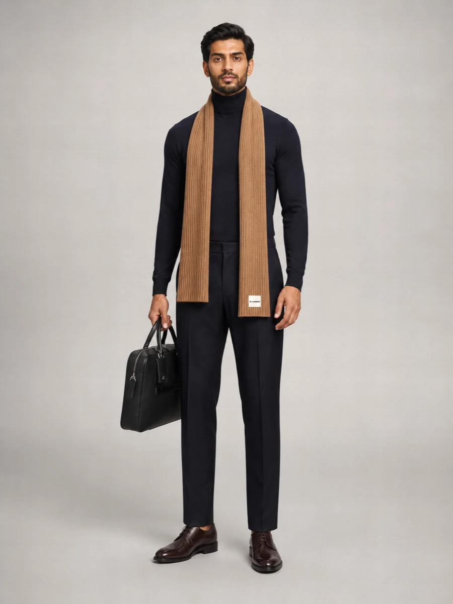 John Smedley merino wool crewneck tank top