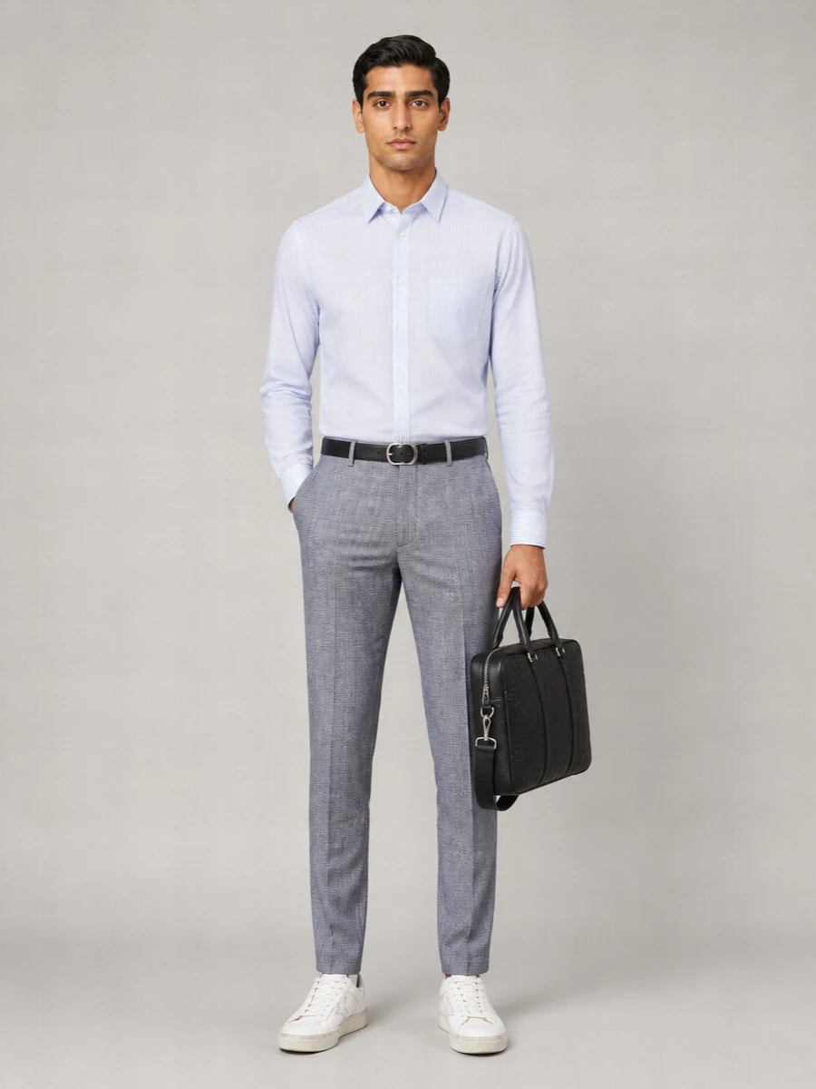Golden Goose Virgin Wool Slim-Fit Tailored Trousers