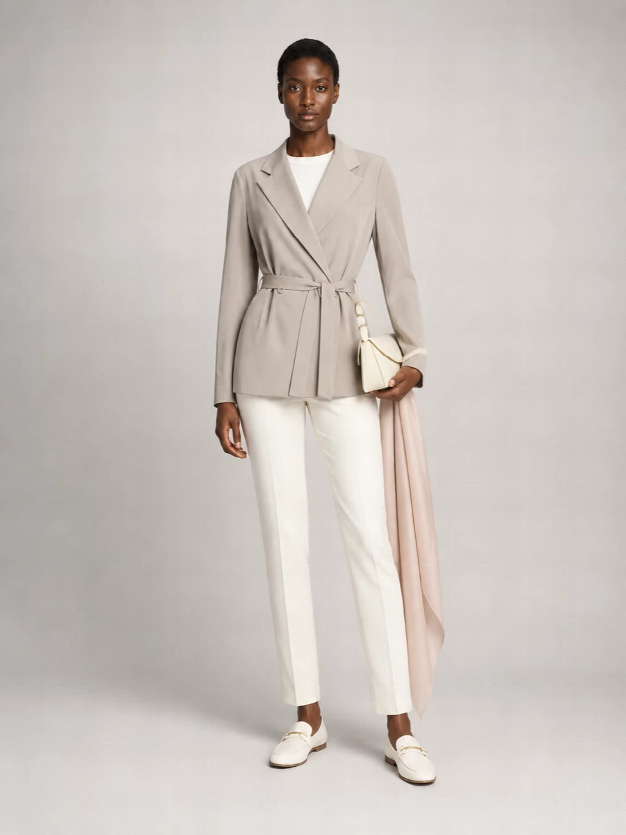 Parosh Belted Jacket
