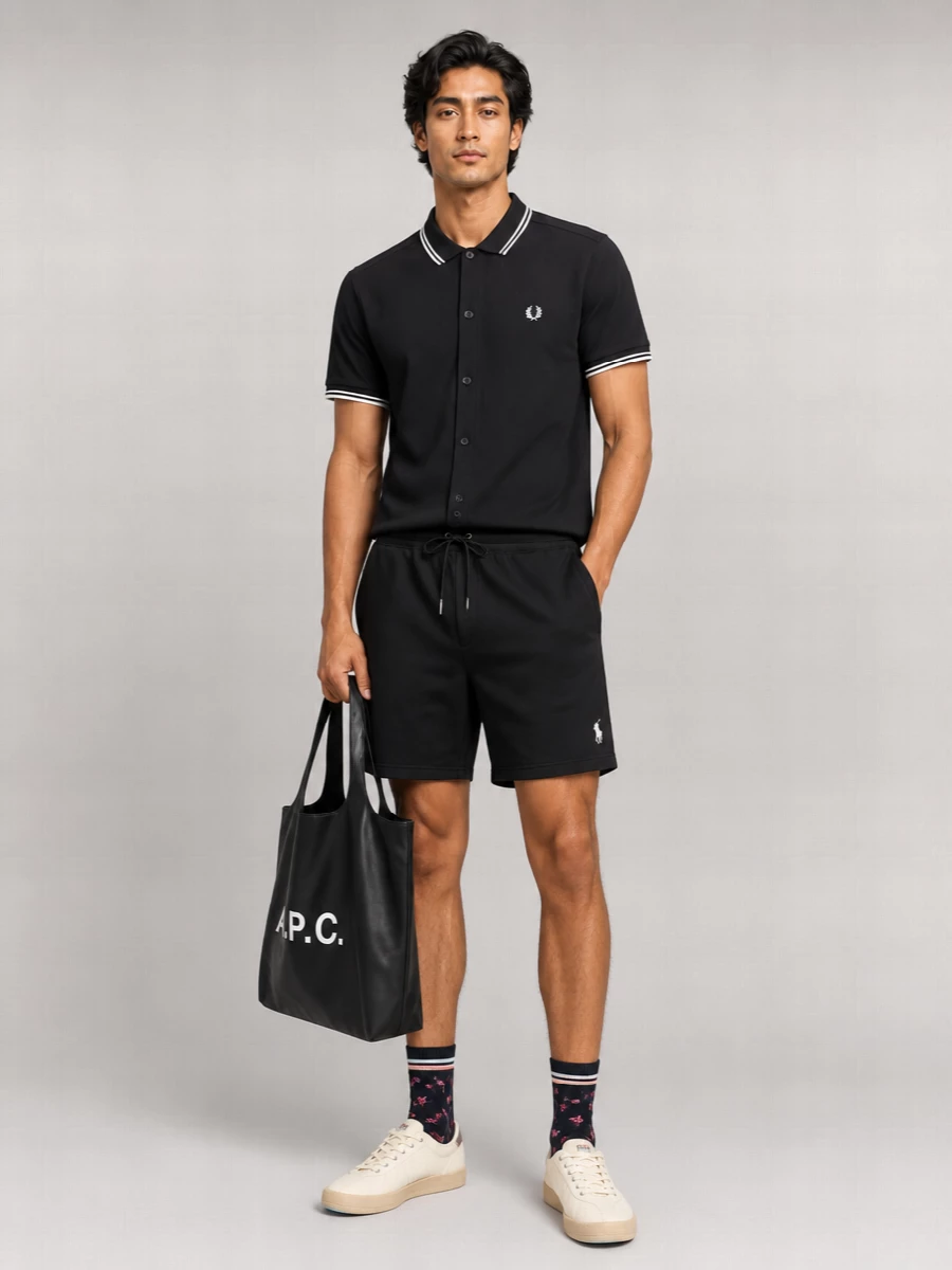 Fred Perry Cotton Polo Shirt