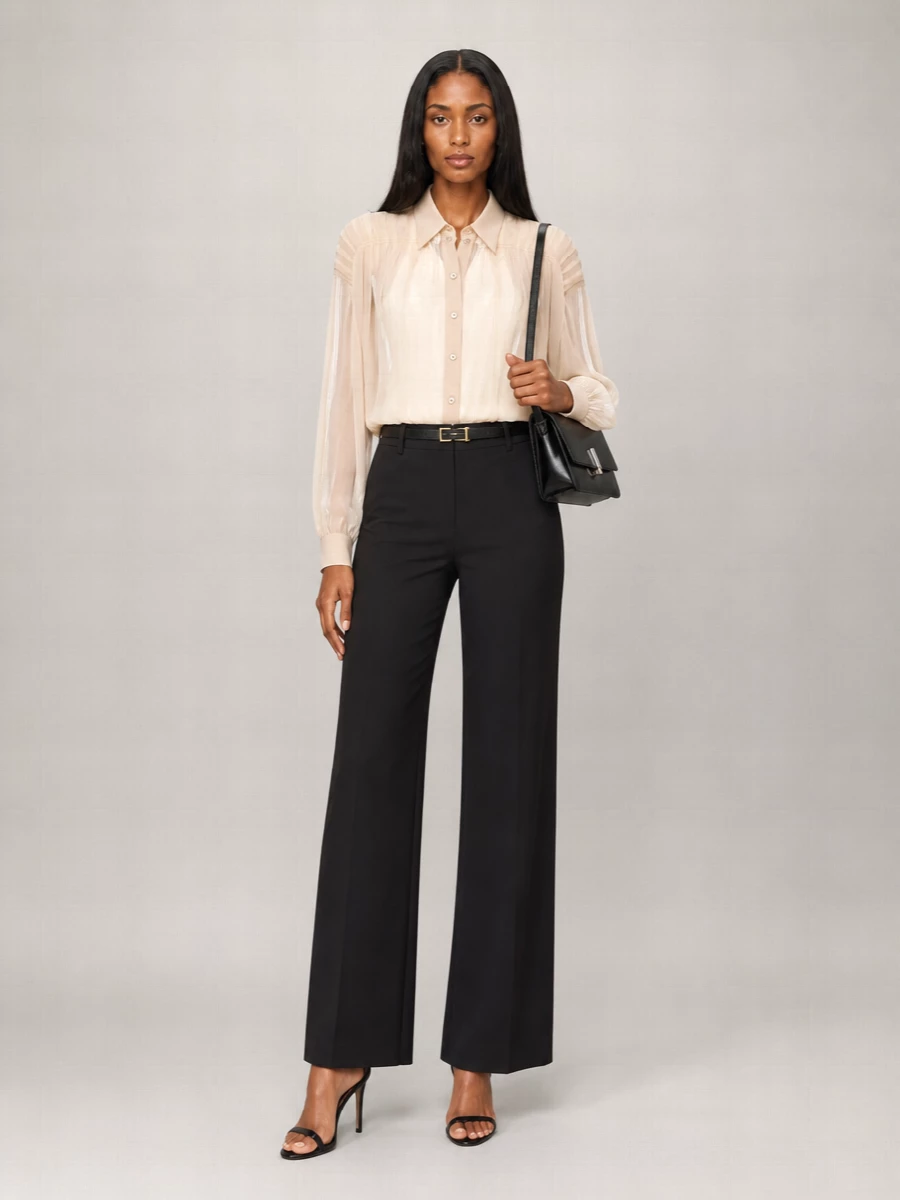 Alberta Ferretti Wide-Leg Trousers