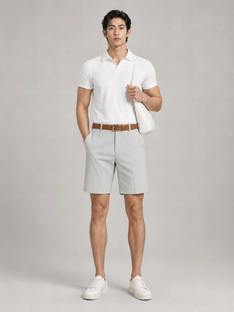 Moorer Cotton Polo Shirt