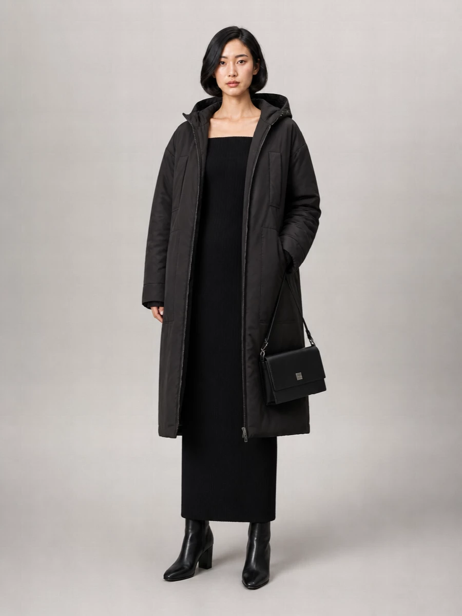 S Max Mara reversible puffer jacket