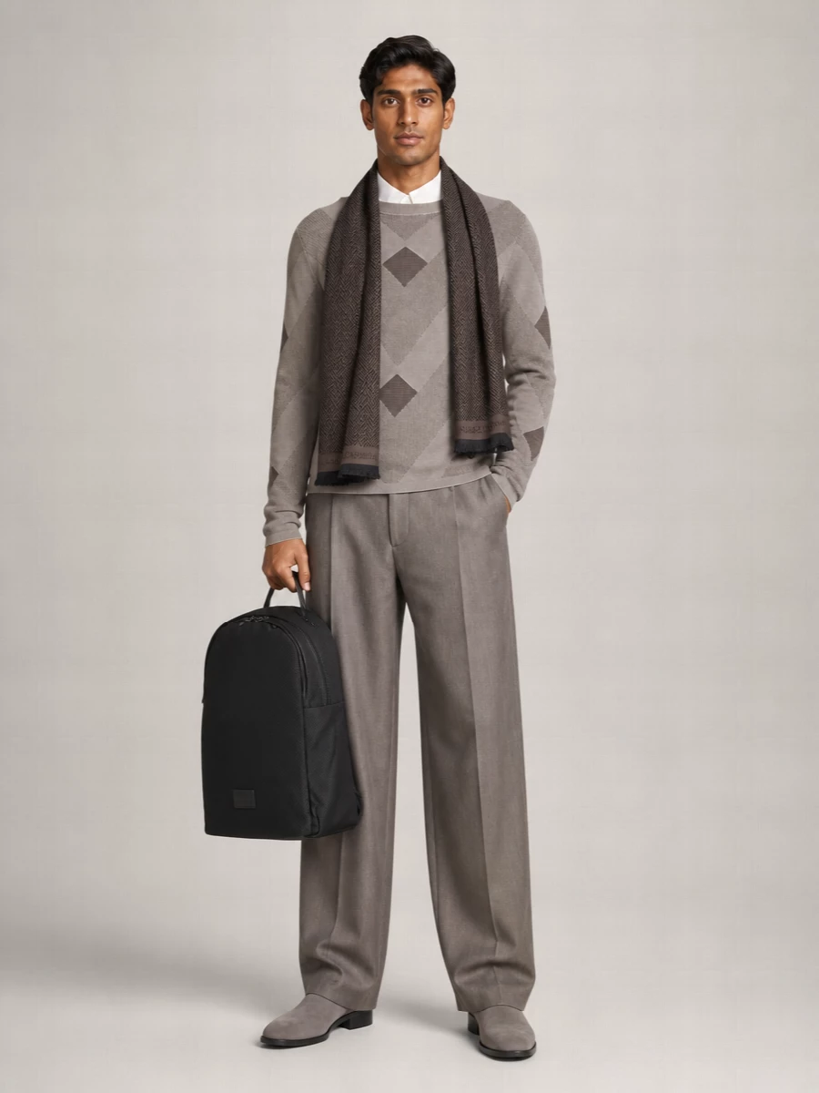 Emporio Armani cotton crewneck sweater