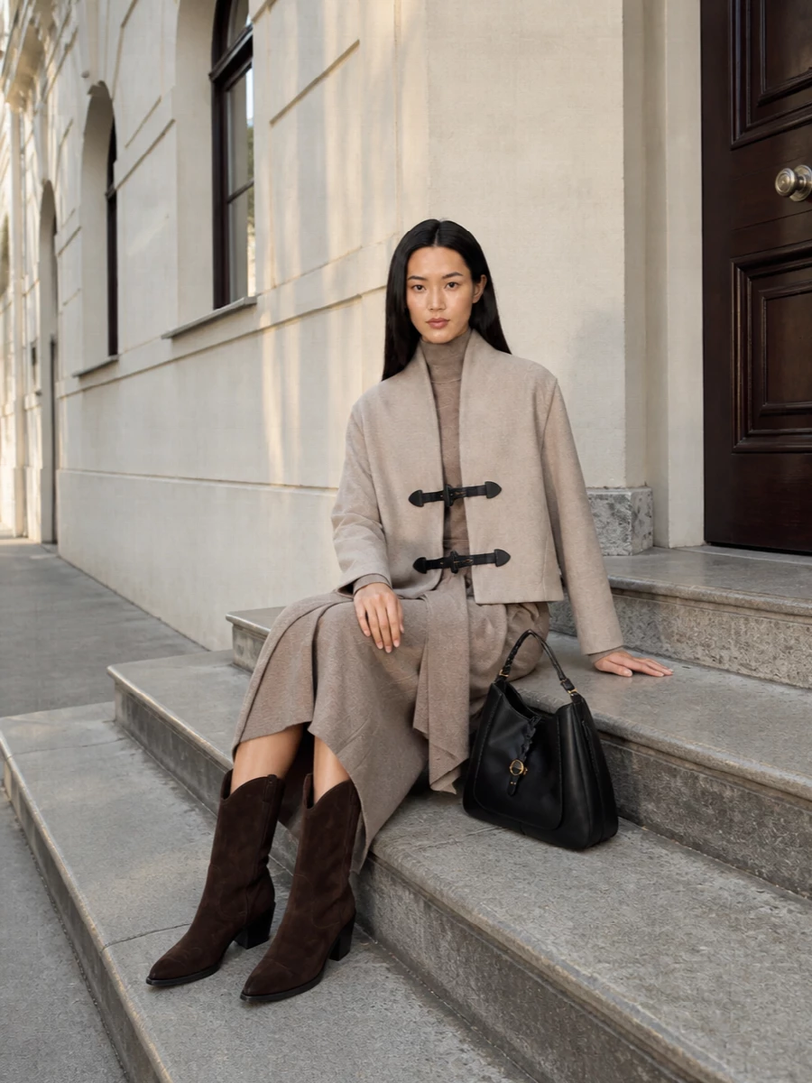 Isabel marant jacket max mara knit midi dress