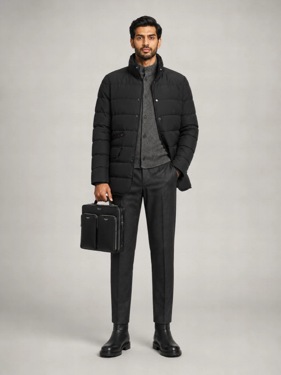 Fendi Leather Chelsea Boots