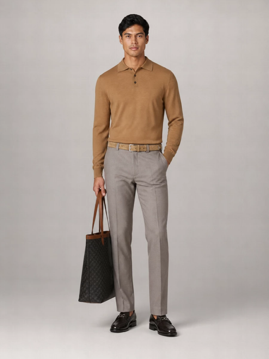 Prada Suede Leather Belt