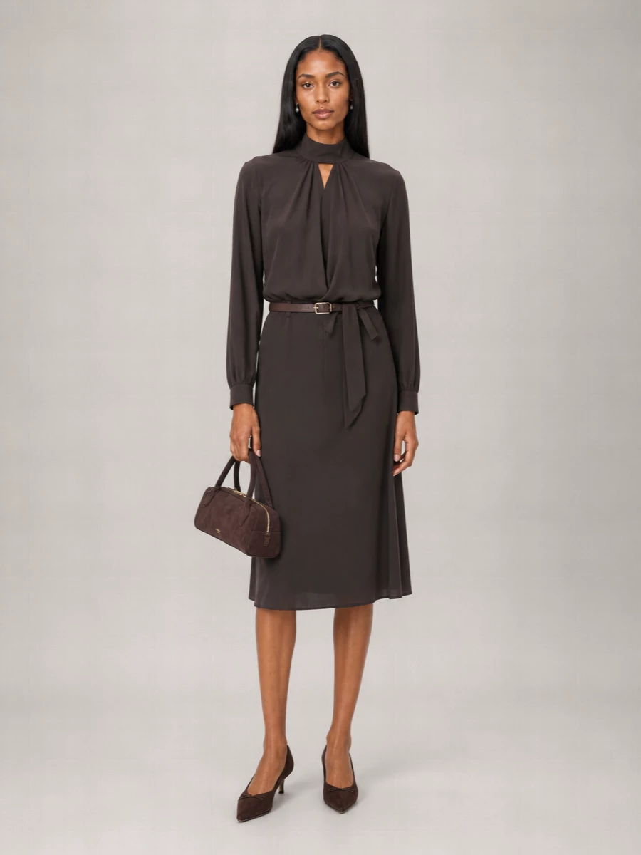 Alaïa Leather Clutch Bag