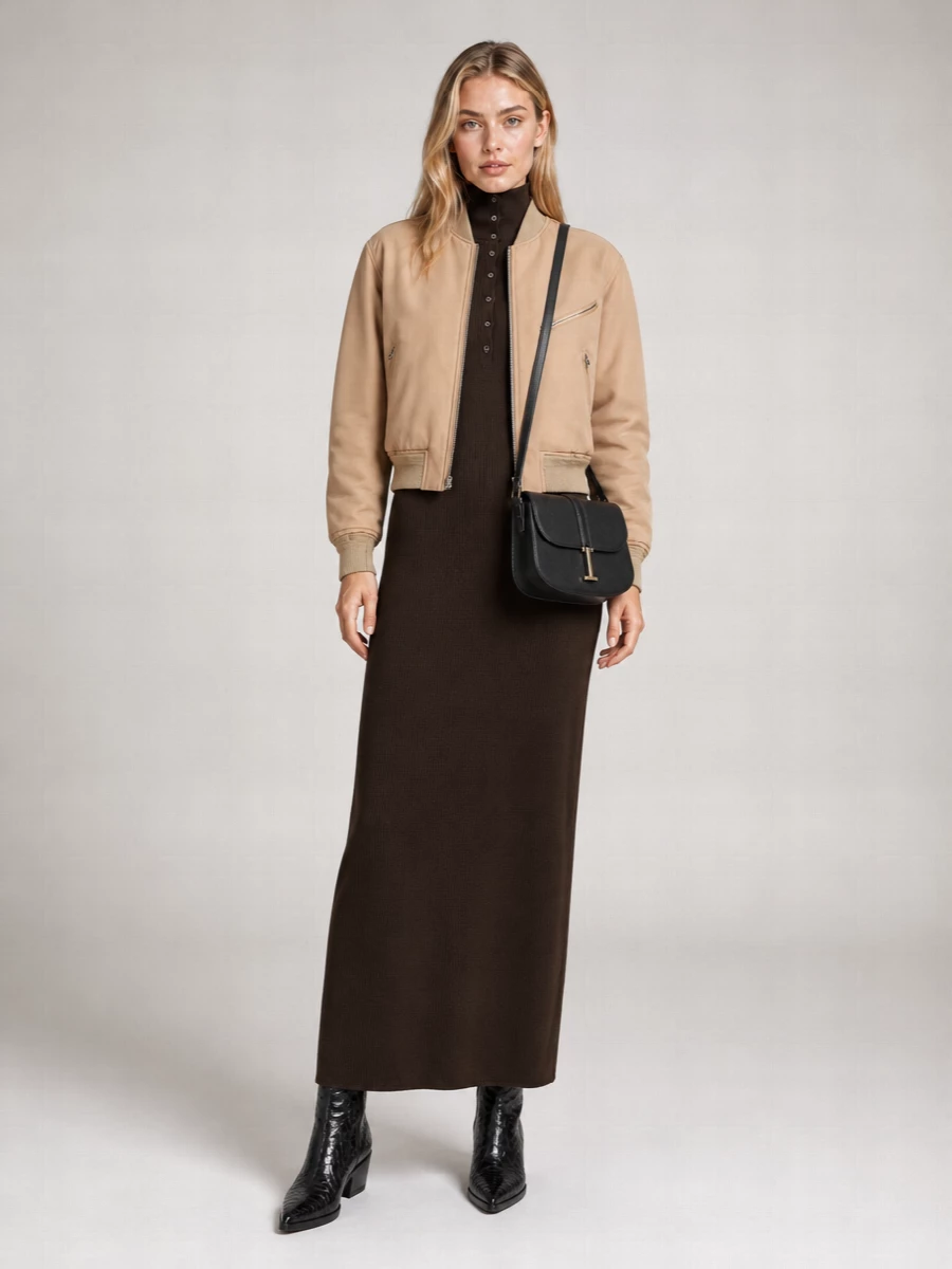 Tom Ford Small Leather Shoulder Bag