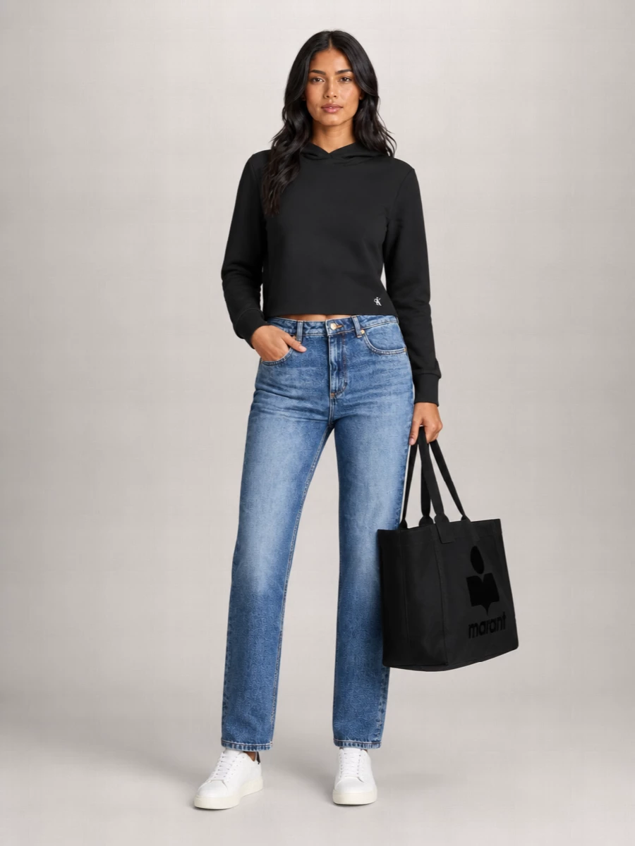Calvin Klein Cropped Hoodie