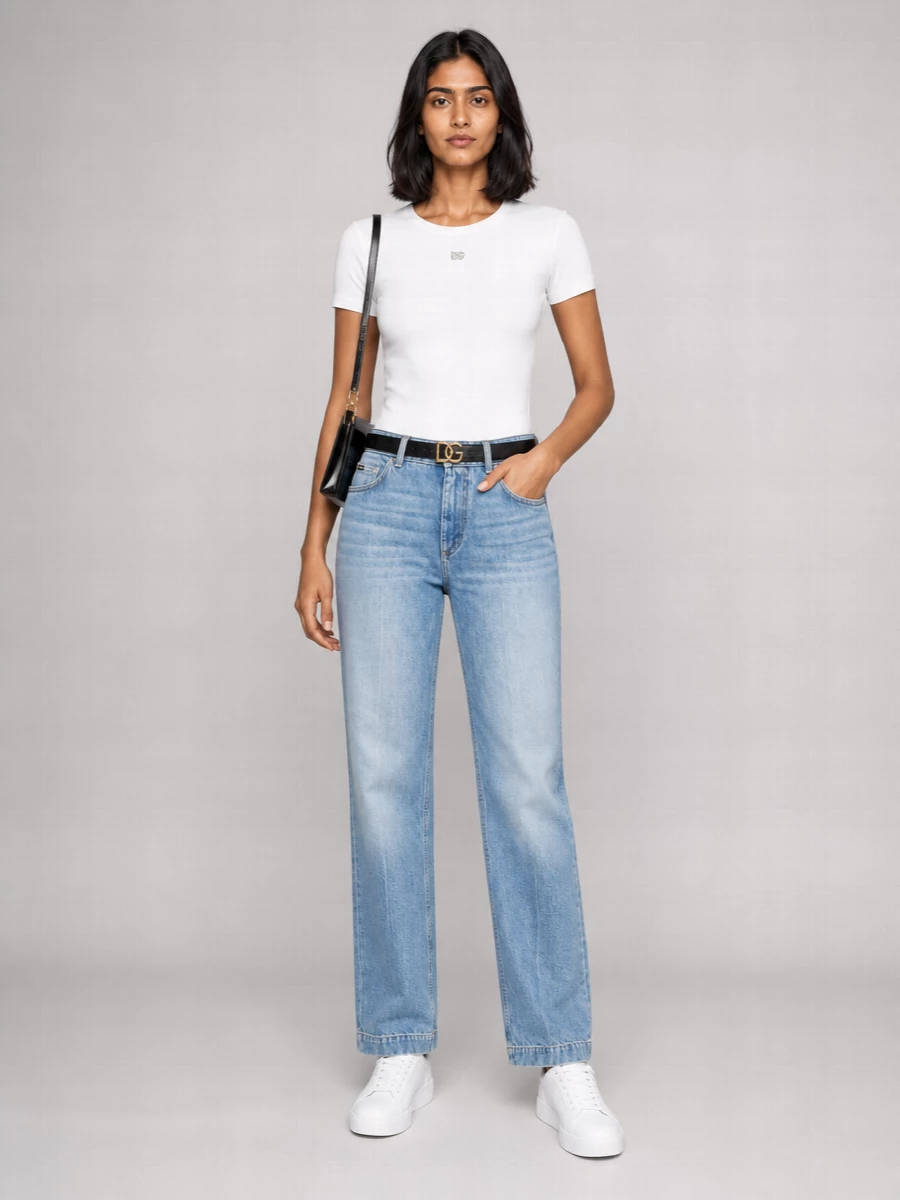 Dolce&Gabbana Denim Straight-Leg Jeans