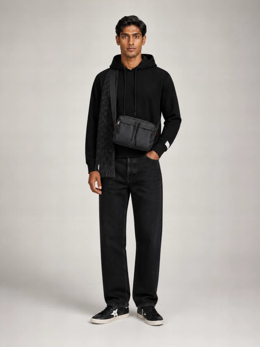 Golden Goose Cotton Hooded Sweatshirt
