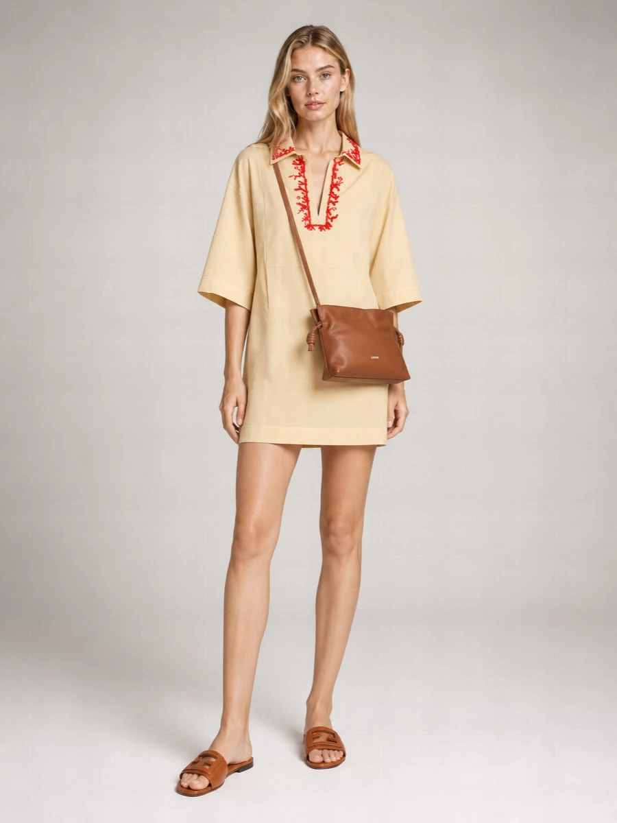 Fendi Cotton Mini Dress