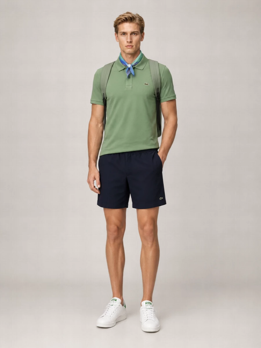 Lacoste Short-Sleeve Polo Shirt
