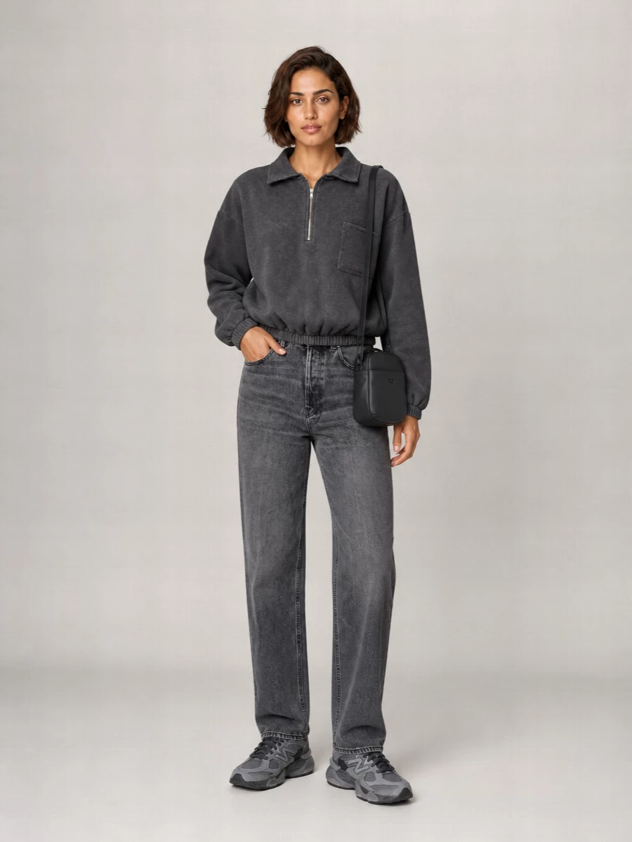 Darkpark Cotton Sweatshirt Jacket