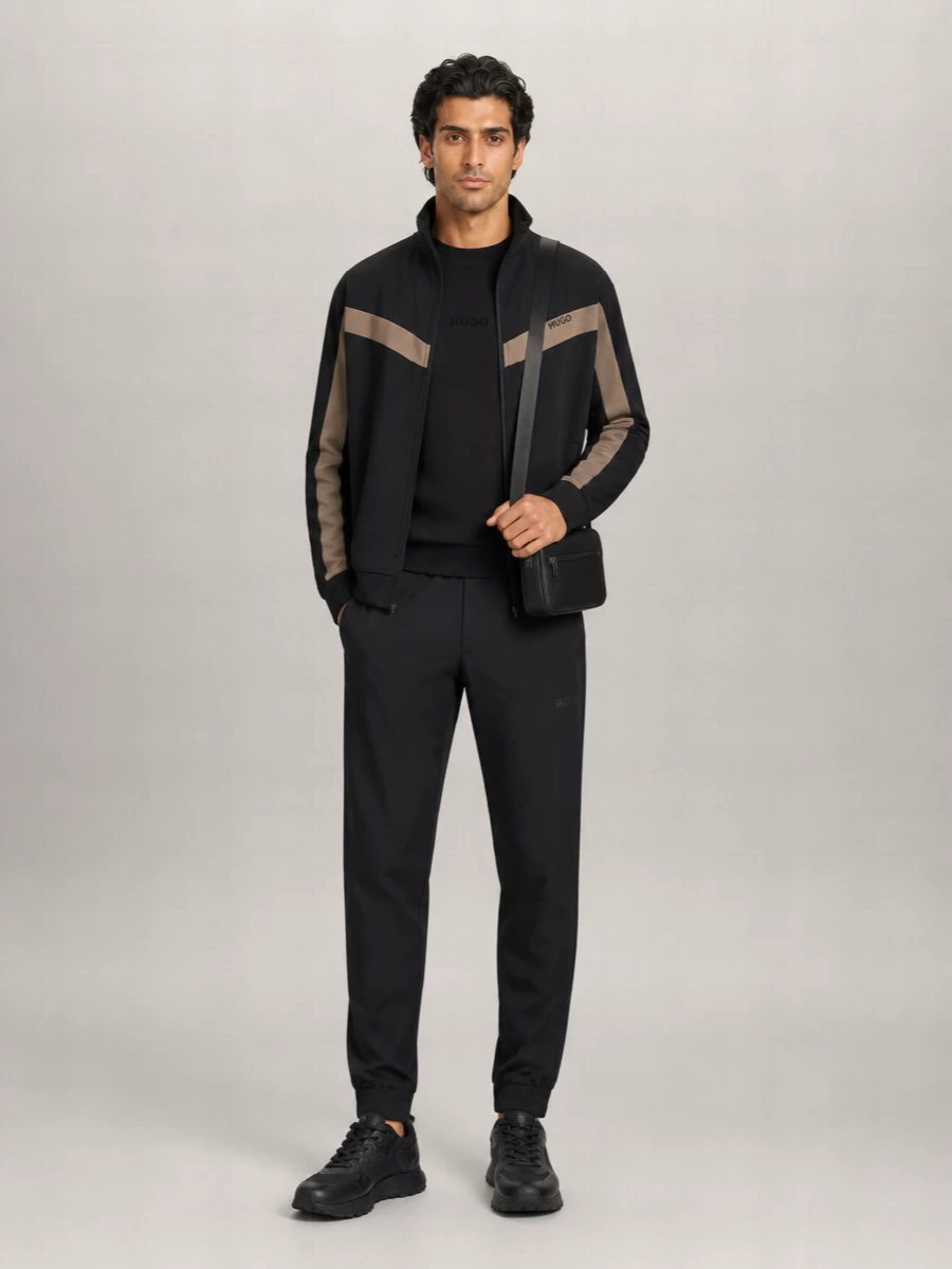 Boss High Neck Long-Sleeve Sweatshirt