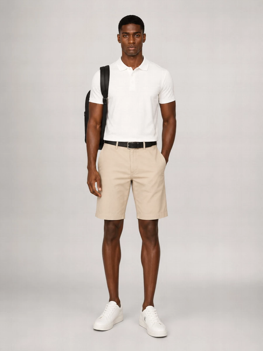 Calvin Klein Pebbled Leather Backpack