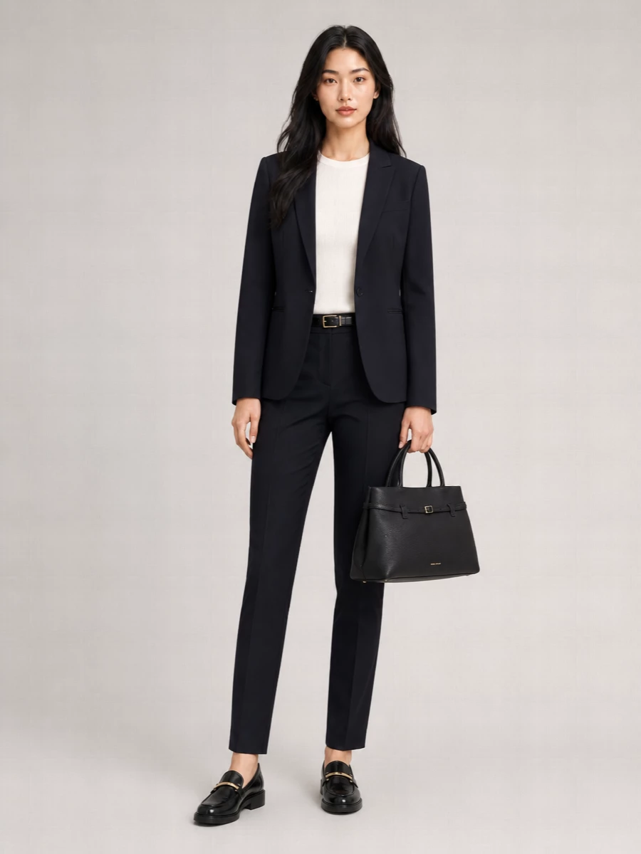 Pt Torino Virgin Wool Tailored Trousers