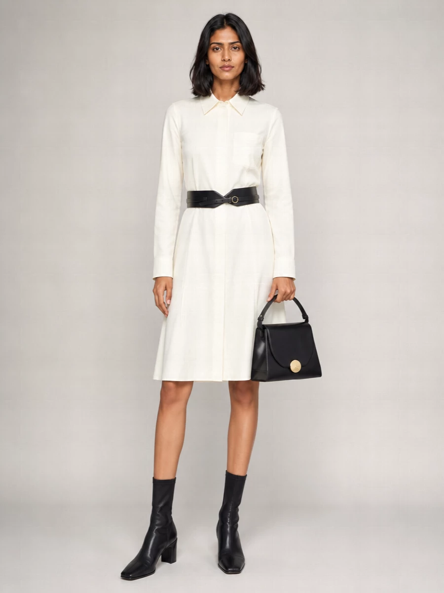 Jil Sander Cotton Shirt Dress