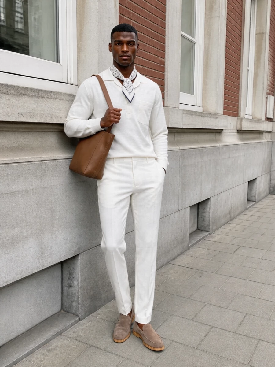 Lardini shirt pt torino trouser tods loafers