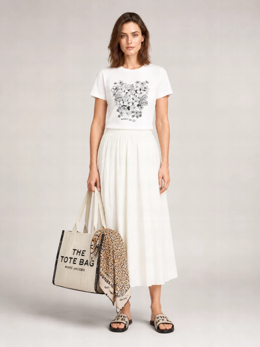 Marc Jacobs The Tote Bag Medium Canvas Tote Bag