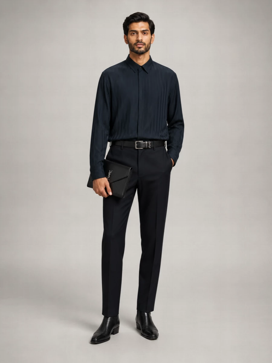 Saint Laurent satin shirt