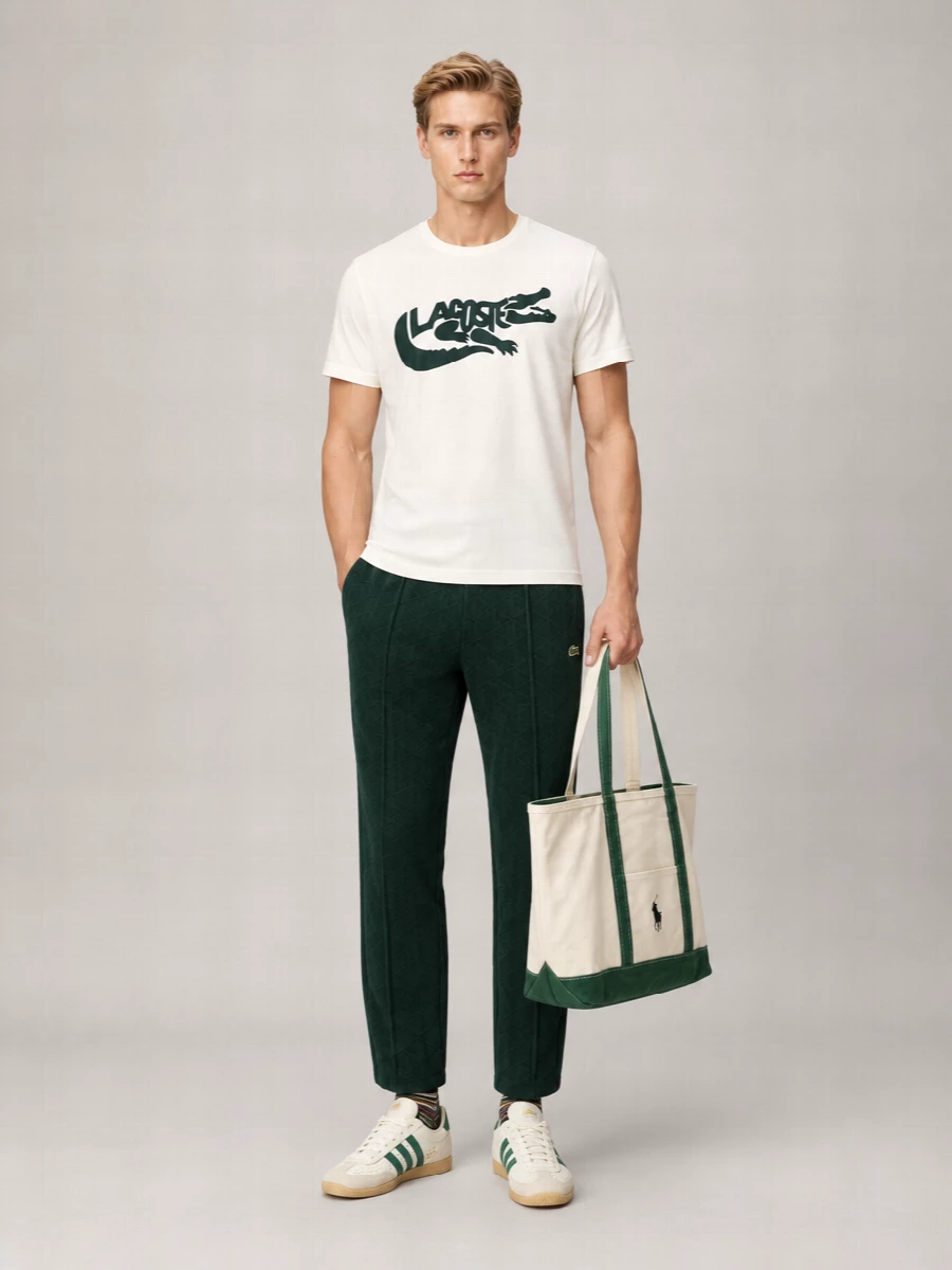 Lacoste Straight-Leg Trousers