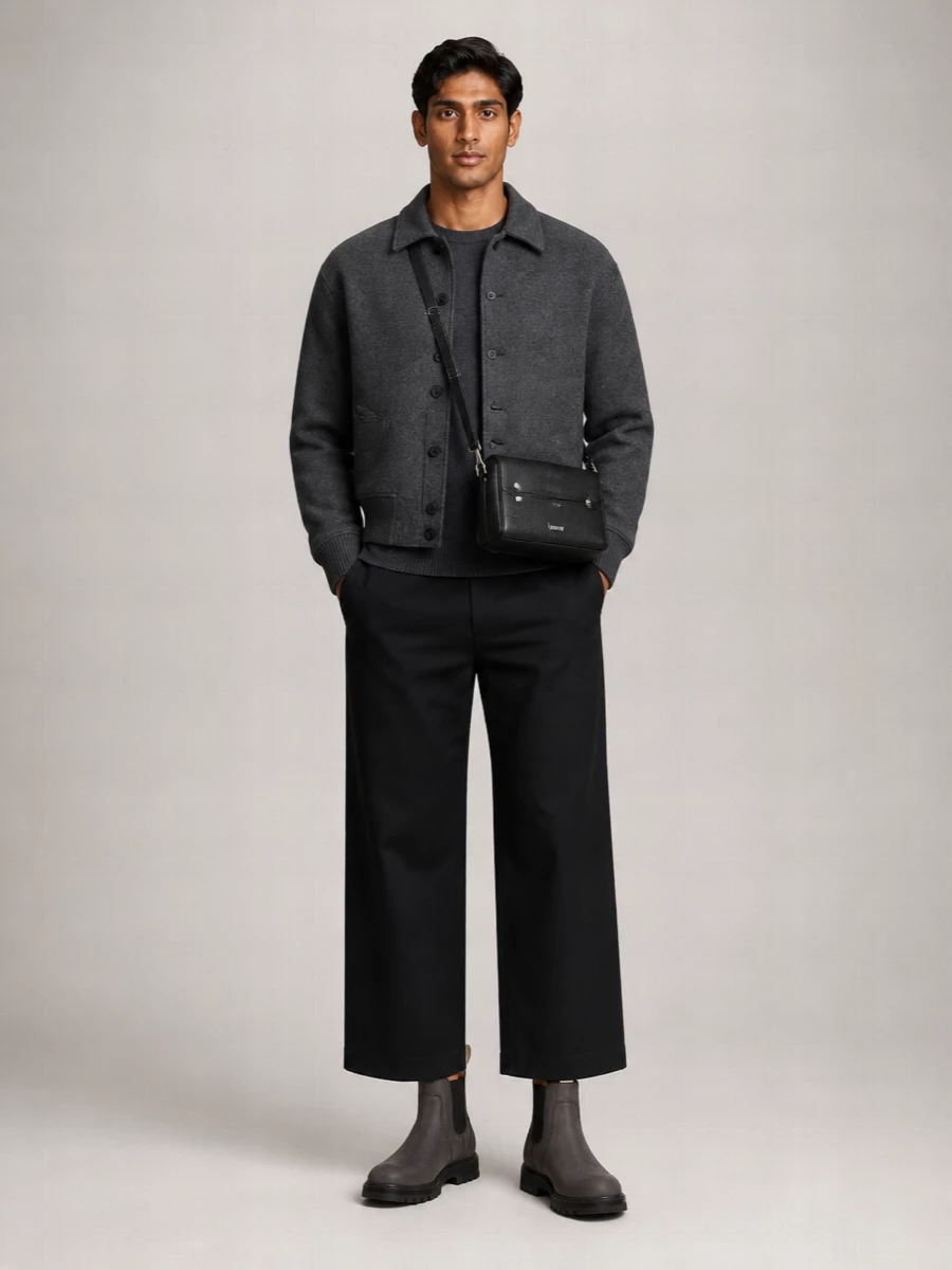 Jacquemus Leather Ankle Boots
