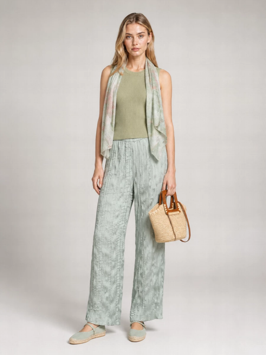 Staud Nami Wide-Leg Trousers