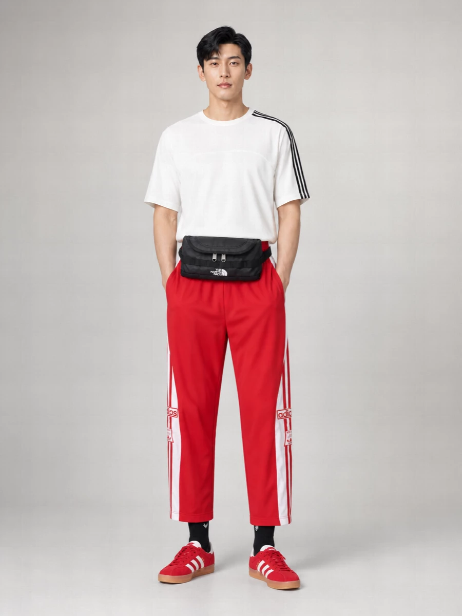 Adidas Leather Low Top Sneakers