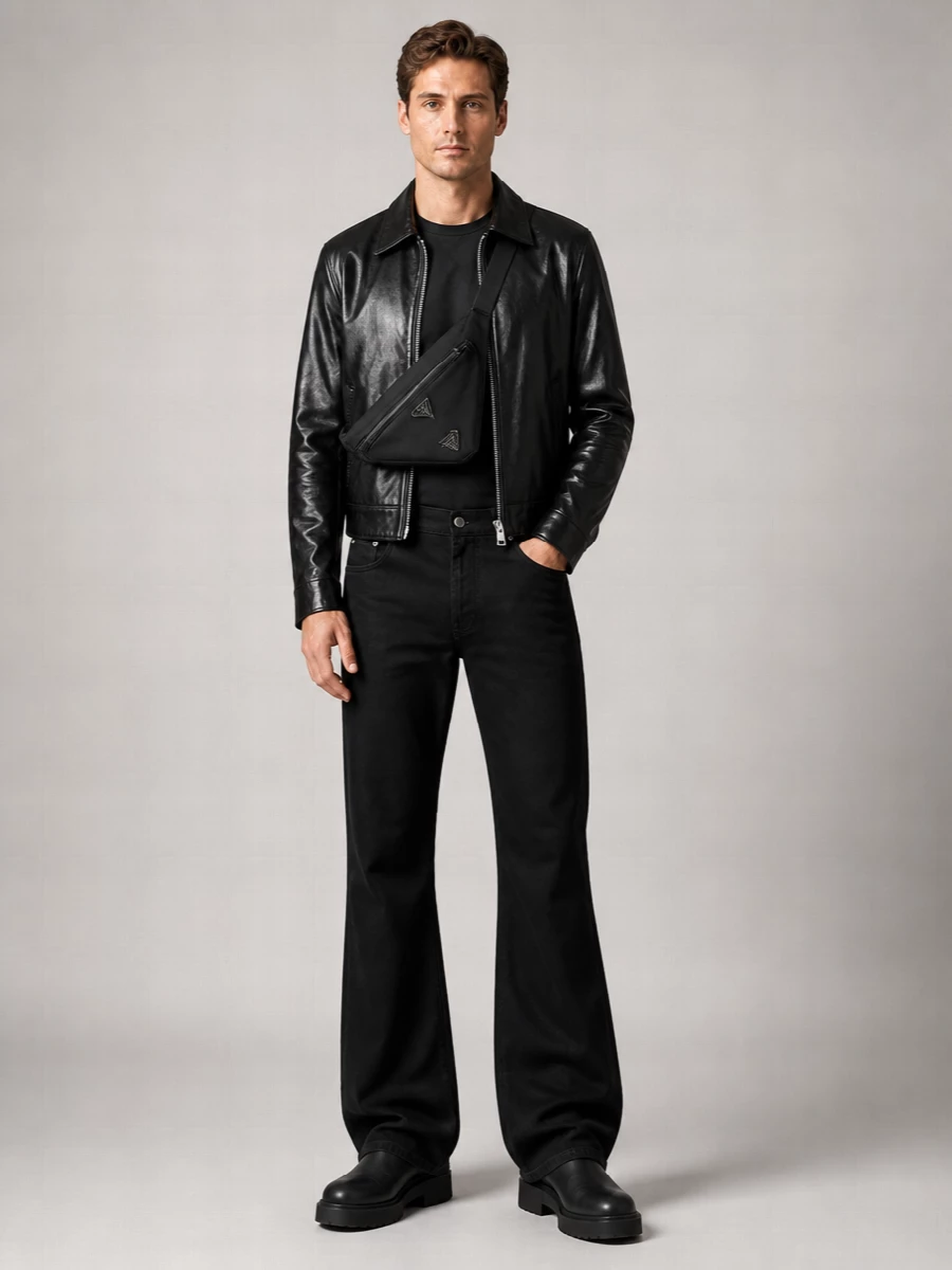 Rick Owens Leather Ankle Boots