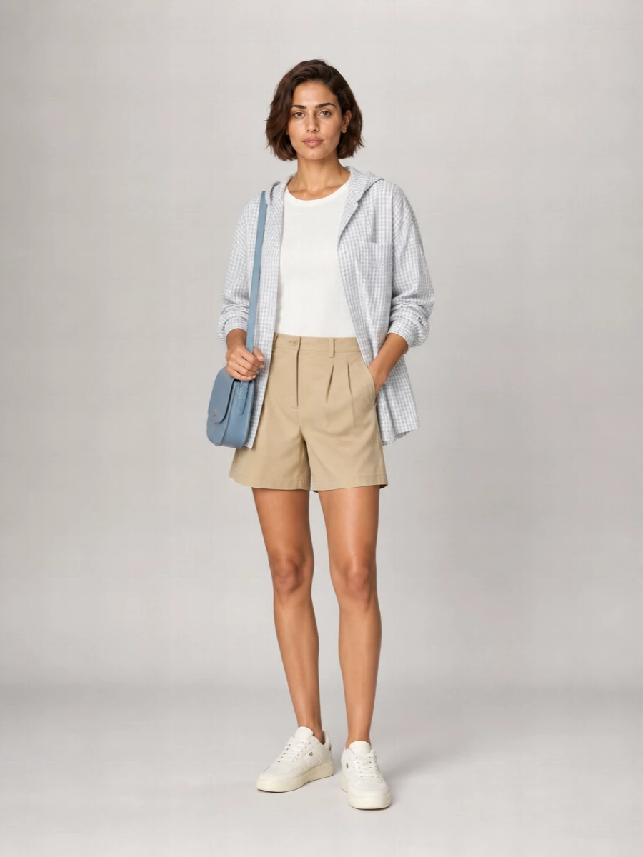 Tommy Hilfiger Leather Lace-Up Sneakers