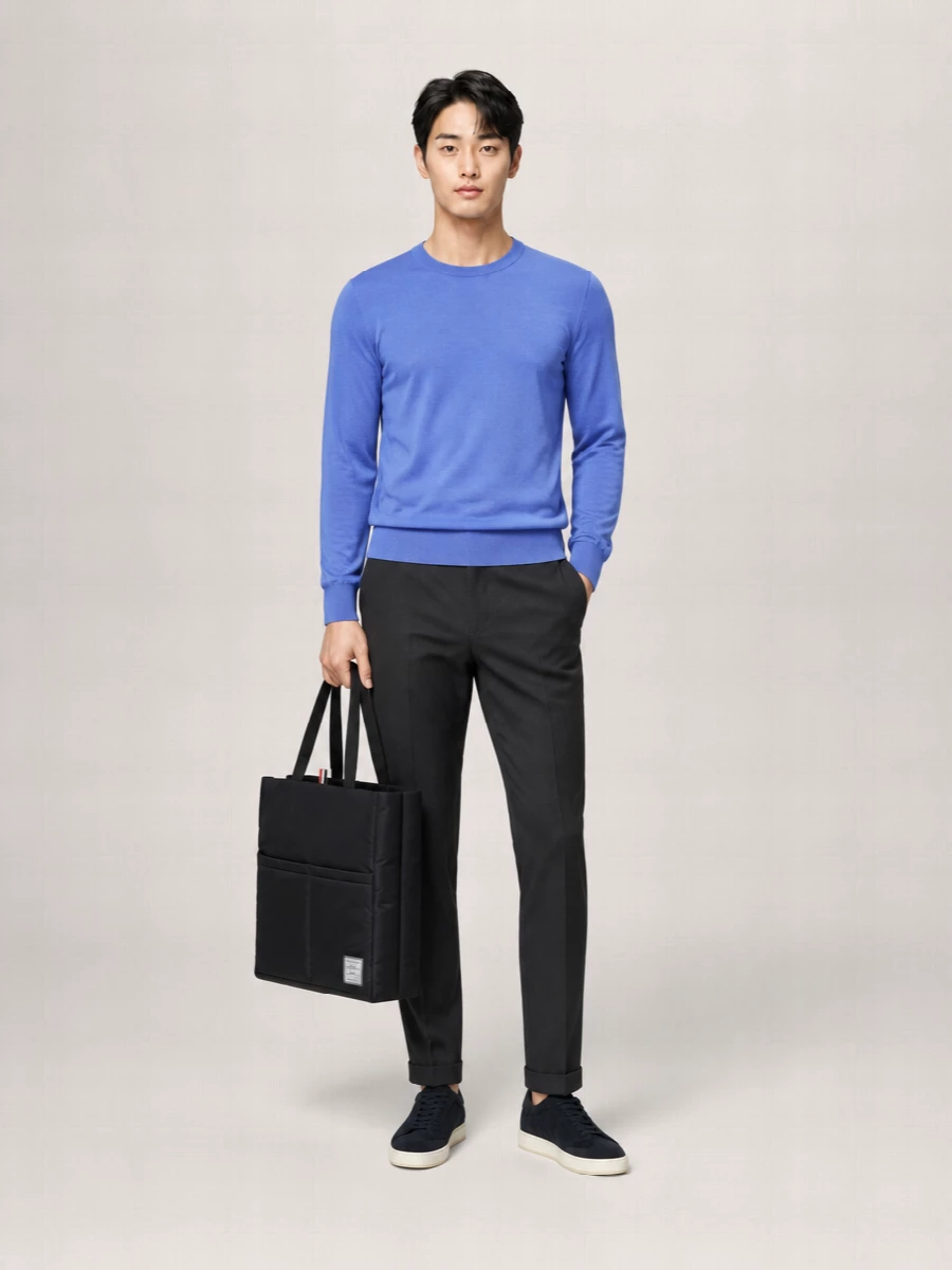 Paul Smith Merino Wool Crew Neck Sweater