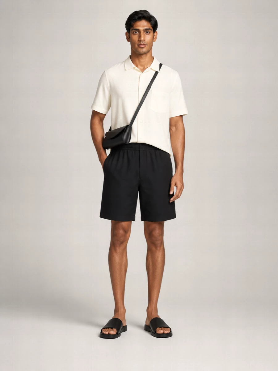 Ferragamo Leather Crossover-Strap Sandals