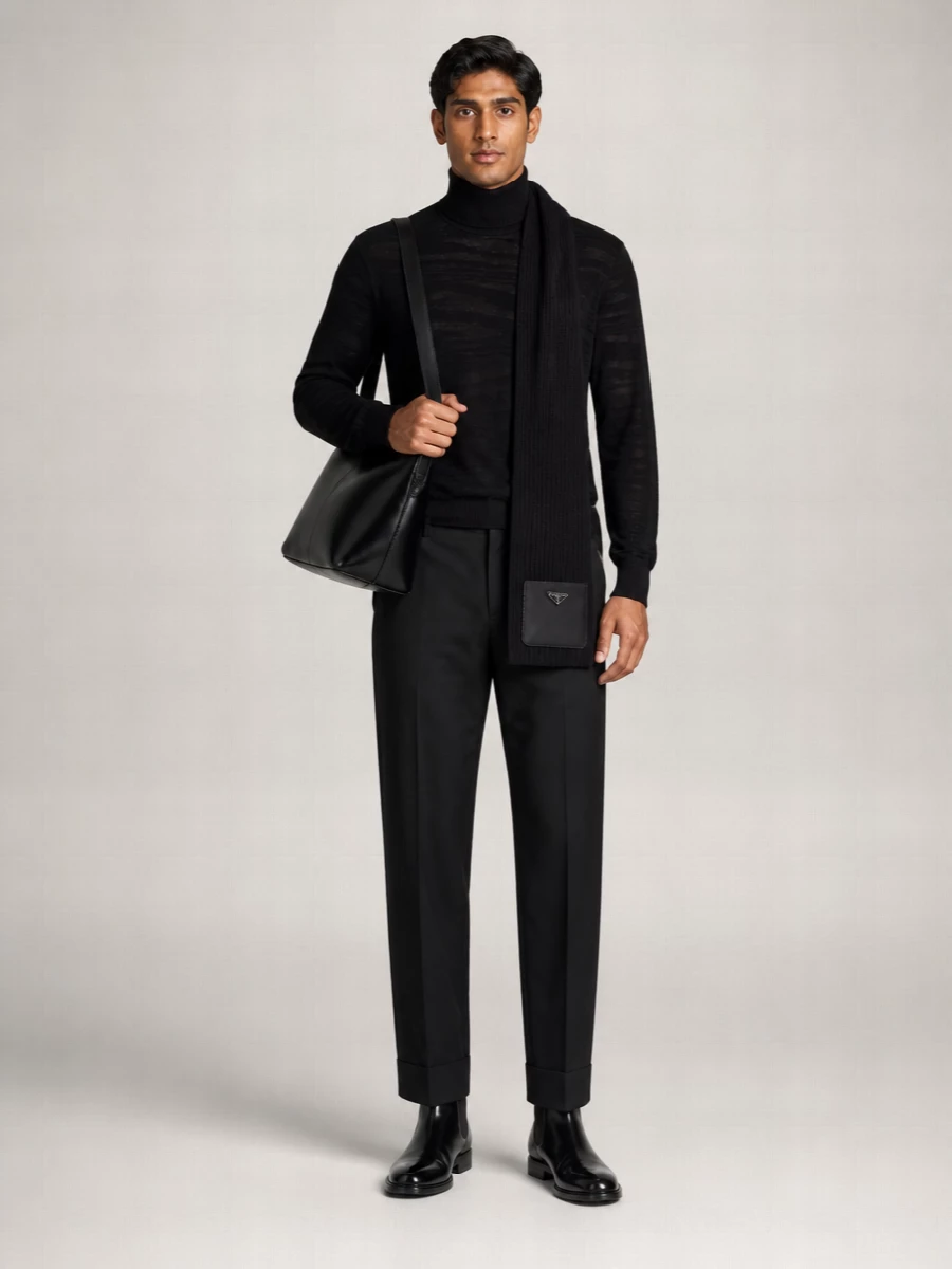 Missoni Ribbed Turtleneck Sweater