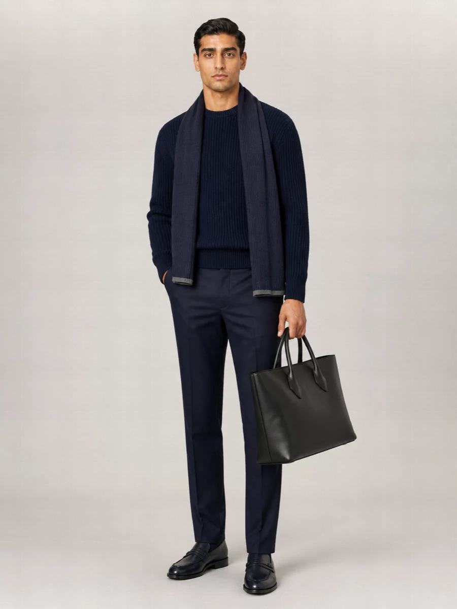 Ferragamo cashmere virgin wool sweater