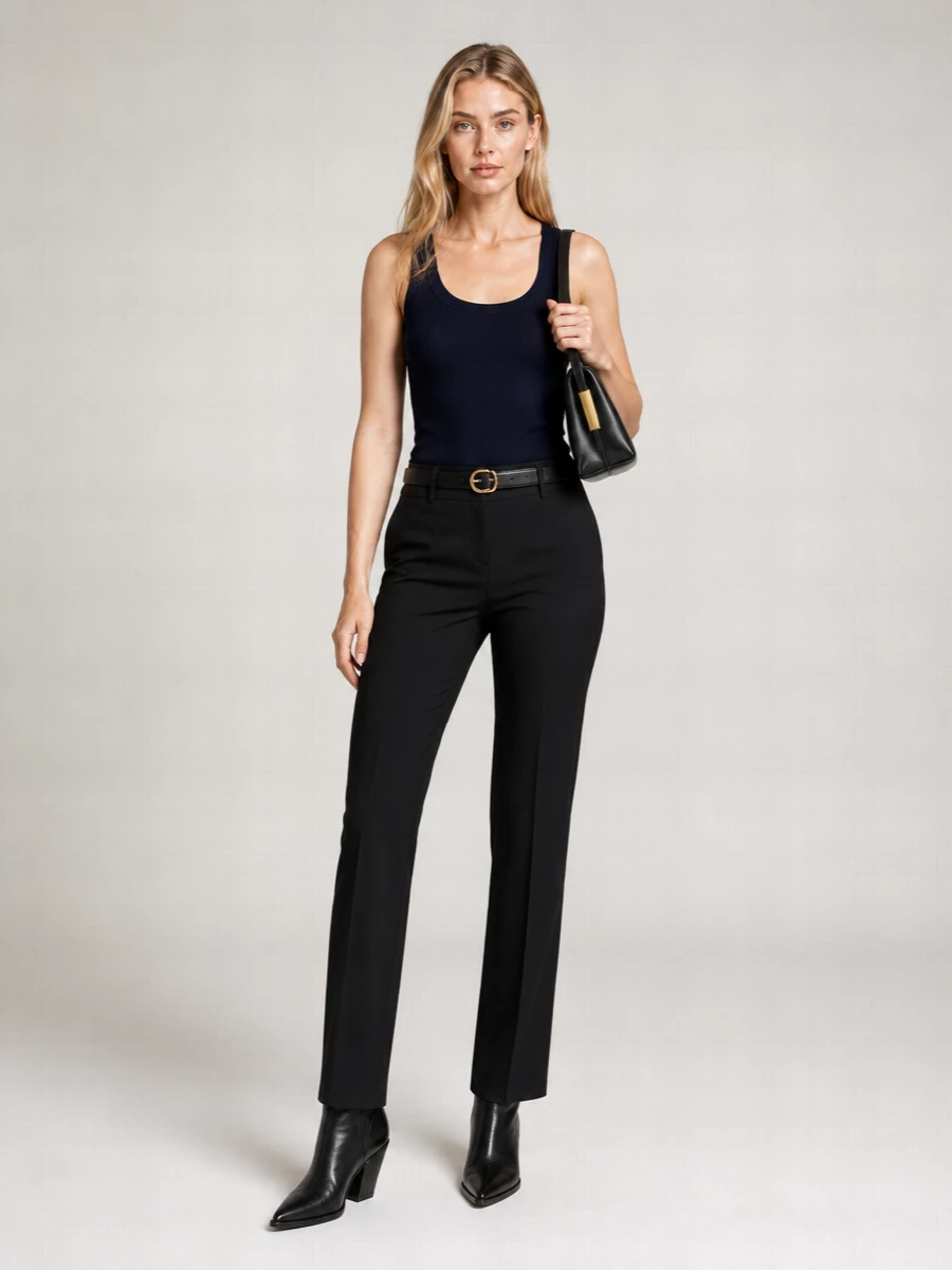 Elisabetta Franchi Ribbed Tank Top