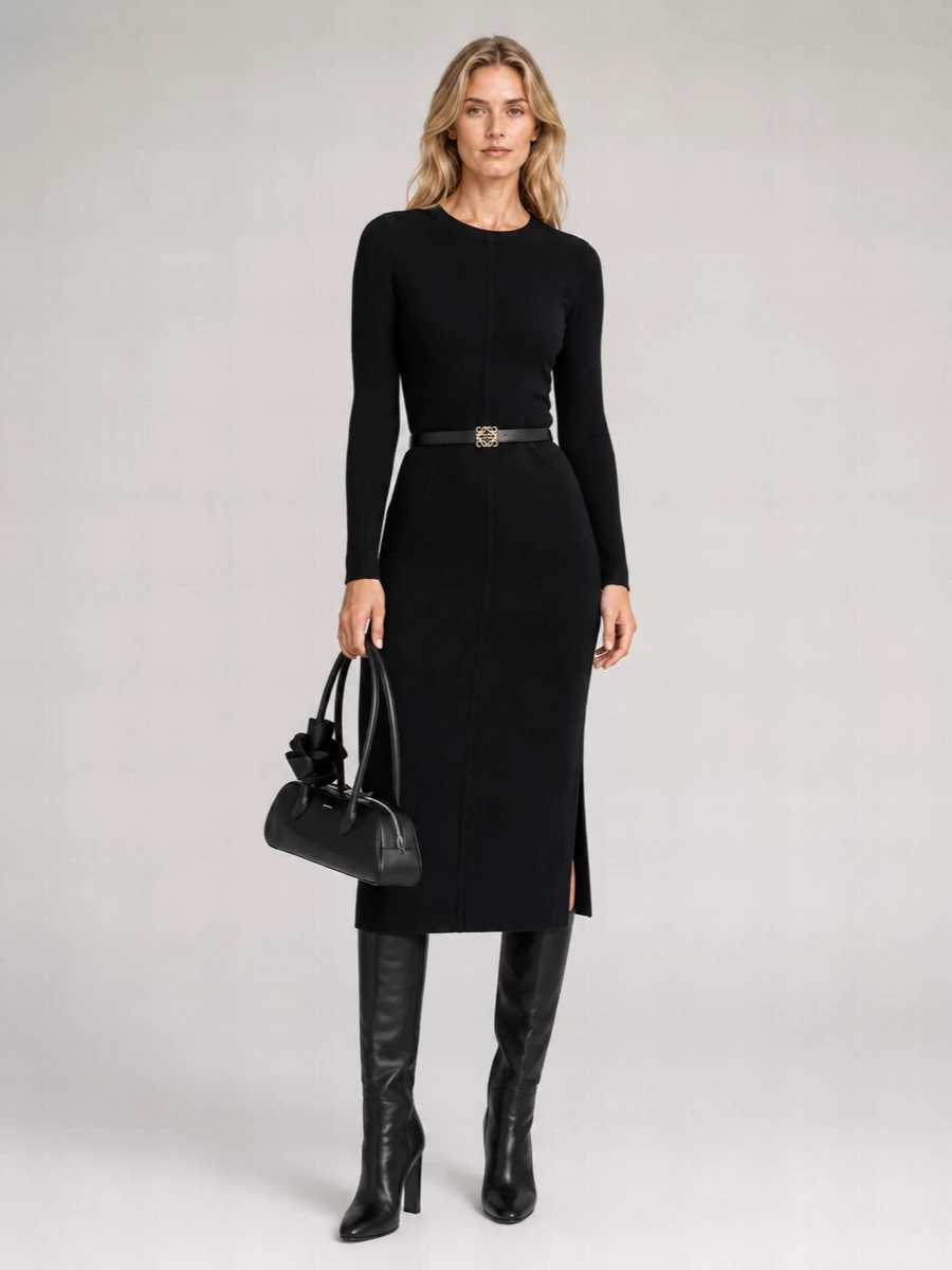 Loulou Studio Cashmere Midi Dress